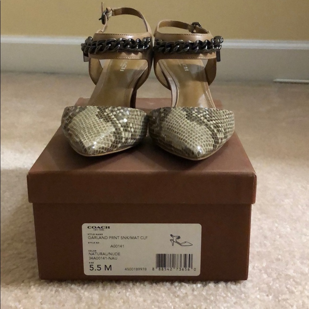Coach heels